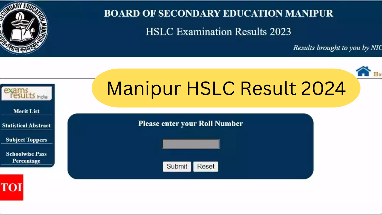 Manipur HSLC Result 2024 [Link]