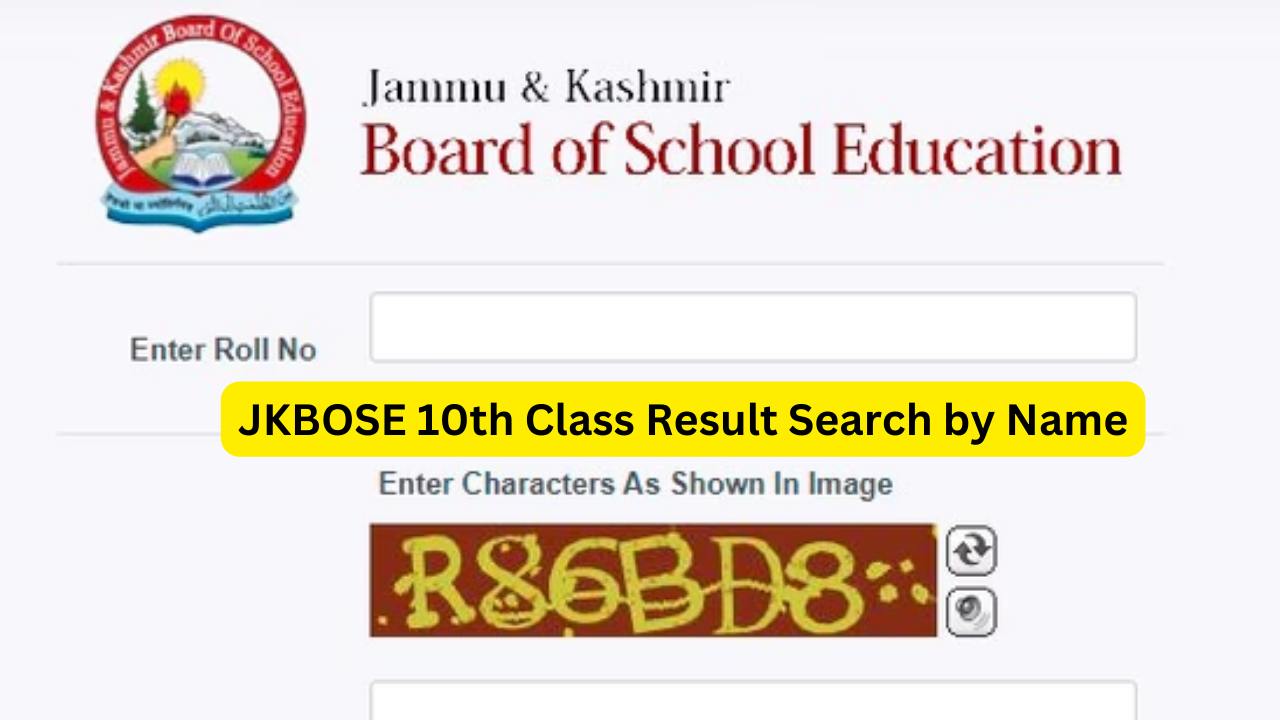 jkbose.nic.in 10th result 2024 : Download Jammu & Kashmir 10th Result @jkbose.nic.in