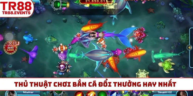 Thủ thuật chơi bắn cá đổi thưởng hay nhất
